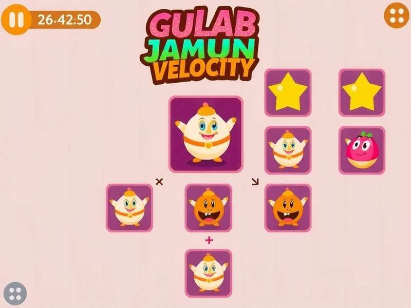 Gulab Jamun Velocity gameplay screenshot